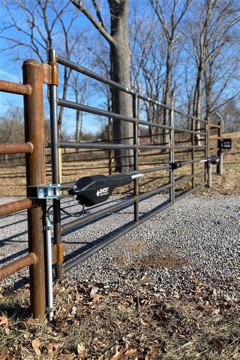 Farm Style Tube Gate Inspo for Residential Entrance - Automate it ...