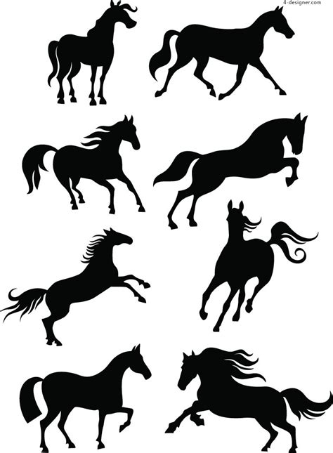 Horse Galloping Silhouette at GetDrawings | Free download