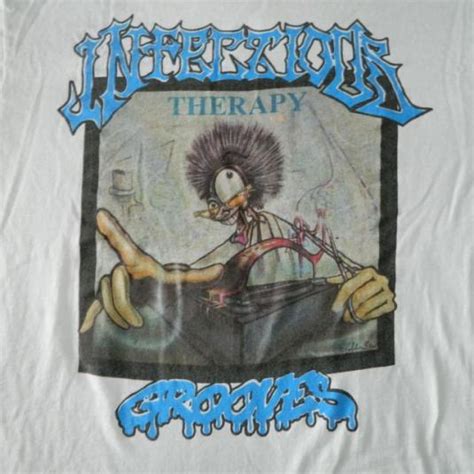 Vintage INFECTIOUS GROOVES ’91 THERAPY T-Shirt OZZY OSBOURNE | Defunkd