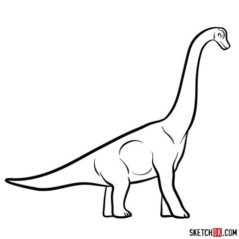 How to draw a brachiosaurus | Cartoon drawings, Dinosaur sketch, Dinosaur drawing