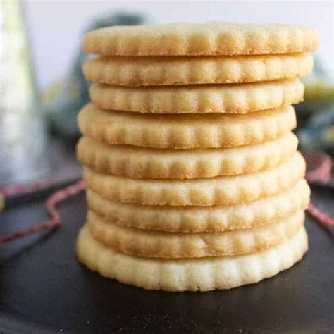 Almond Shortbread Cookies