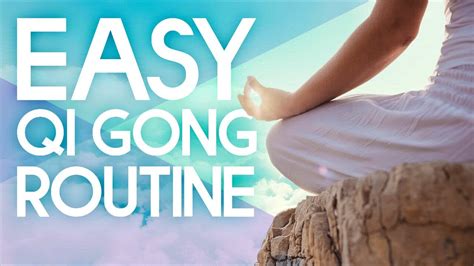 Easy Qi Gong Exercises for Beginners - 5 Minute Morning Routine - YouTube