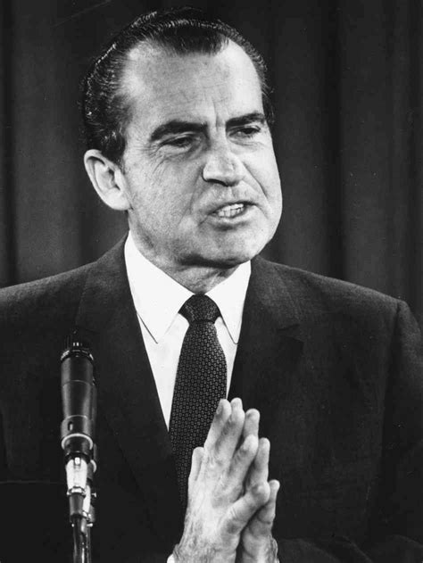 Newly elected President Richard M. Nixon, 1968. (Former Governer of California, Nixon was born ...