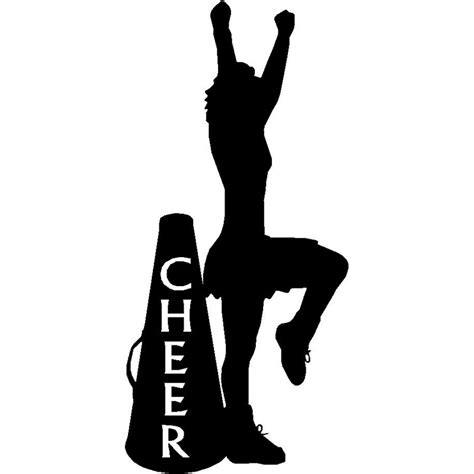 Cheerleading Stunts Silhouette at GetDrawings | Free download