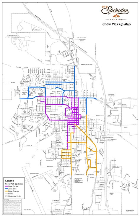 Map Of Sheridan Wyoming - Tour Map