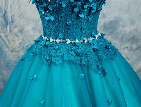 Peacock Blue Prom Dress Long V Neck Banquet Dress Photo Shot | Etsy