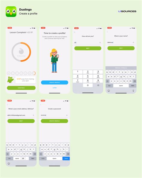 Duolingo - App Store Screenshots Screenshots | UI Sources