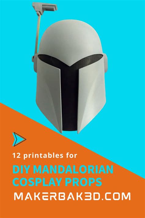 3D Printable DIY Mandalorian Cosplay Props in 2020 | Mandalorian cosplay, Mandalorian ...