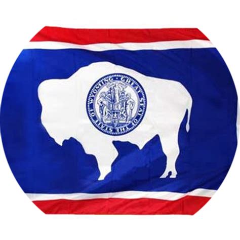 Flag of Wyoming for sale, Nylon, State, Buy - Star Spangled Flags