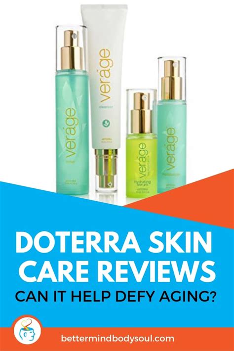 Doterra Skin Care Reviews: The Power of Verage Skin Care Collection