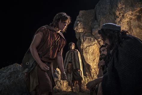 Nephi speaking to his brothers