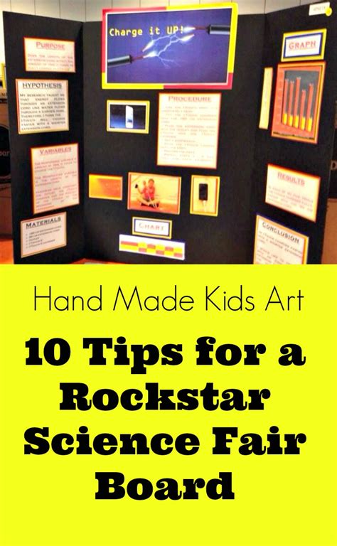 10 Tips for a Rockstar Science Fair Board - Innovation Kids Lab