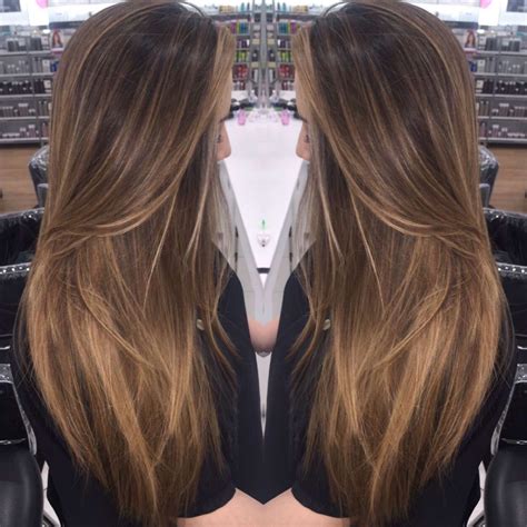 Baby lights &balayage by @rlvxhair Brunette Balayage Hair, Brown Blonde Hair, Light Brown Hair ...