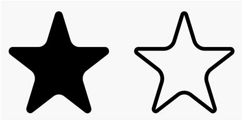 Shooting Star Emoji Outline - Transparent Star Shine Png - Iphone ...