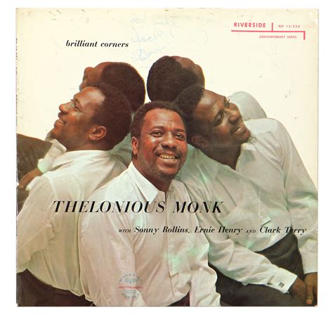 Lot Detail - Thelonious Monk Signed “Brilliant Corners” Album JSA