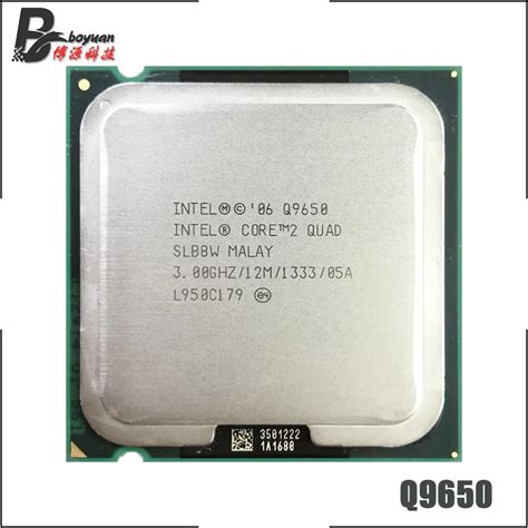 Intel Core 2 Quad Q9650 3.0 Ghz Quad-core Cpu Processor 12m 95w 1333 Lga 775 - Cpus - AliExpress