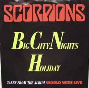 Scorpions - Big City Nights (Vinyl, 7", 45 RPM, Single, Limited Edition, Promo) | Discogs