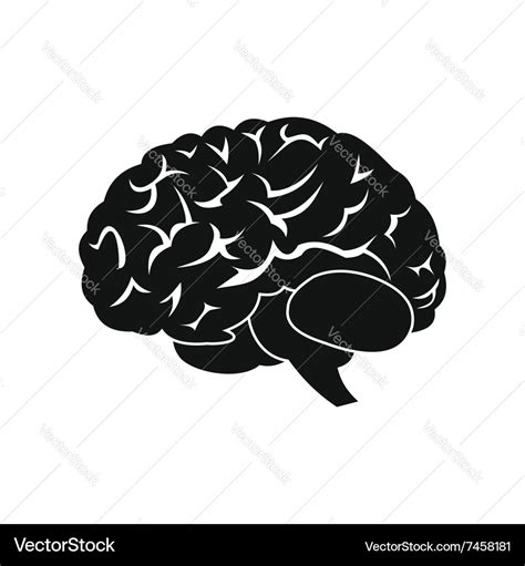 Brain Logo Black And White