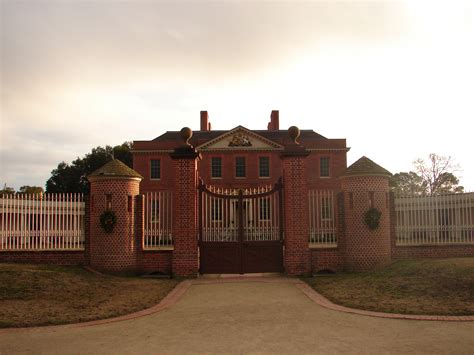 Reconstructed royal governor's mansion Tryon Palace in New Bern, North ...