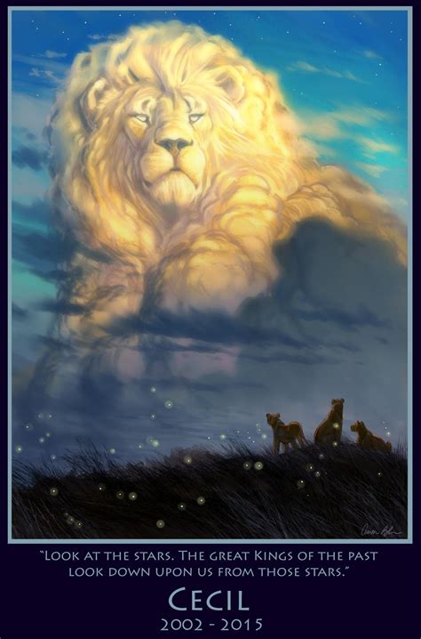 Cecil the lion - Lions Fan Art (38742995) - Fanpop