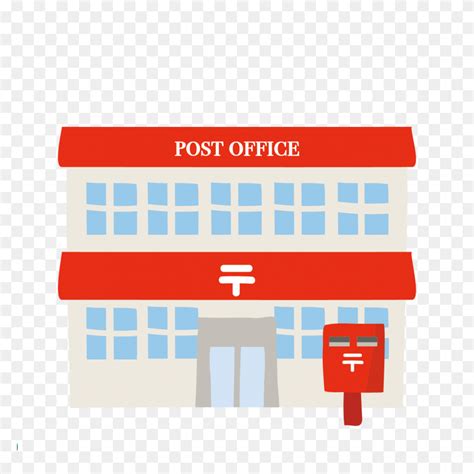 Cartoon Office - Post Office Clipart - FlyClipart