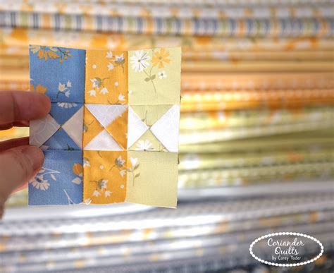 Quarter Square Triangle Tutorial – Coriander Quilts