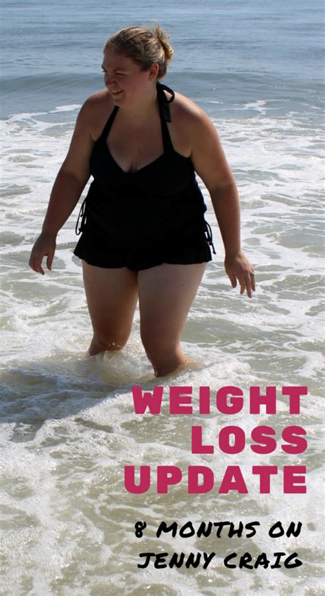 Weight Loss Update: 8 Months on Jenny Craig - The Shirley Journey