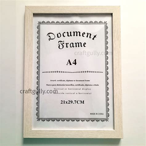 Buy A4 Photo Frame In Oak Wood Finish Online. COD. Low Prices. Free Shipping. Premium Quality.