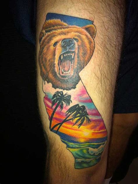 40 Breathtaking State of California Tattoos - TattooBlend