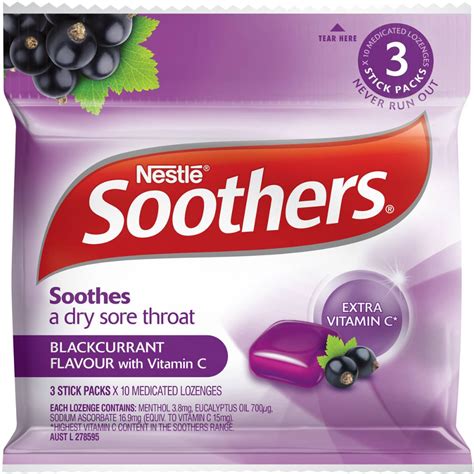 Soothers Throat Lozenges Blackcurrant ... di 2020 (Dengan gambar)