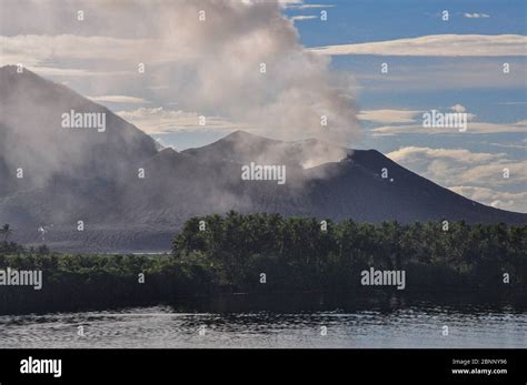 The Rabaul Volcano, Papua New Guinea Stock Photo - Alamy