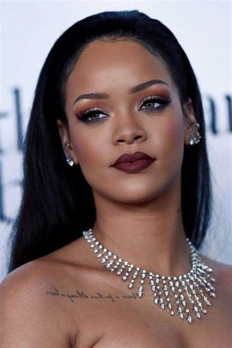 These are outstanding do rihanna makeup, facial makeup | Rihanna Makeup ...