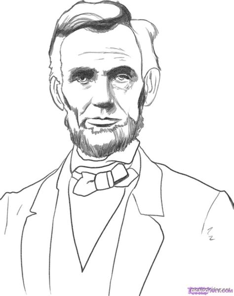 Abraham Lincoln Coloring Pages Printable - Coloring Home