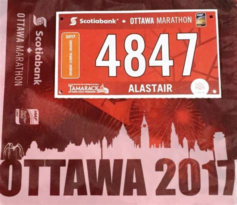 Run 2017: Ottawa Marathon