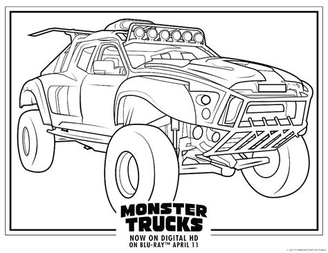 Monster Truck Grave Digger Coloring Pages at GetColorings.com | Free ...