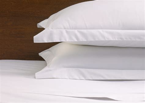 White Sateen Pillow Shams By Sofitel | Shop 100% Cotton Hotel Duvet ...