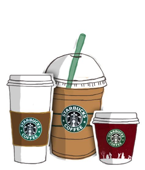 Coffee Frappuccino Starbucks Drawing Free HD Image Transparent HQ PNG Download | FreePNGImg