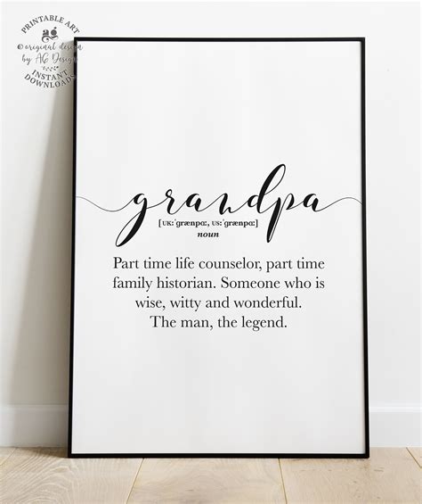 Grandfather Quotes, Grandpa Quotes, Grandparents Quotes, Wall Prints Quotes, Or Mat, Time Life ...