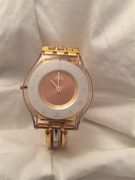 Tri gold Swatch Watch | in Maidenbower, West Sussex | Gumtree