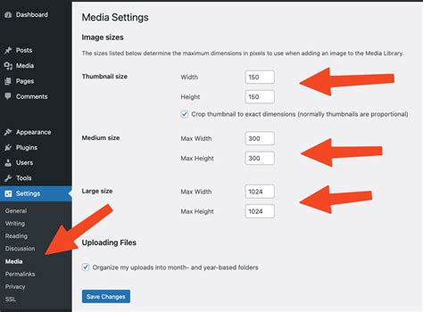 What Is Thumbnail Size in WordPress?