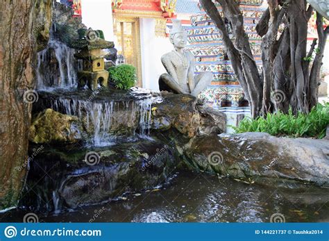 07 February 2019, Bangkok, Thailand, Wat Pho Temple Complex. Buddhist ...