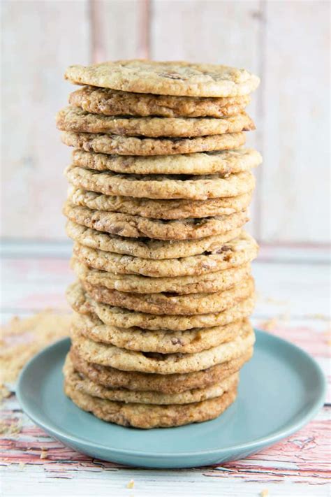 Toffee Crunch Cookies | Bunsen Burner Bakery