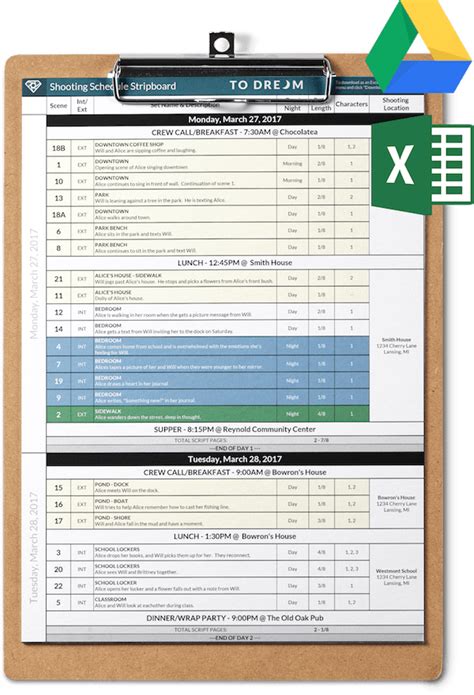 7 Stages of Film Production - Scheduling For Producers - SetHero