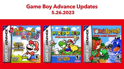 Game Boy Advance – Nintendo Switch Online adds Super Mario Advance ...