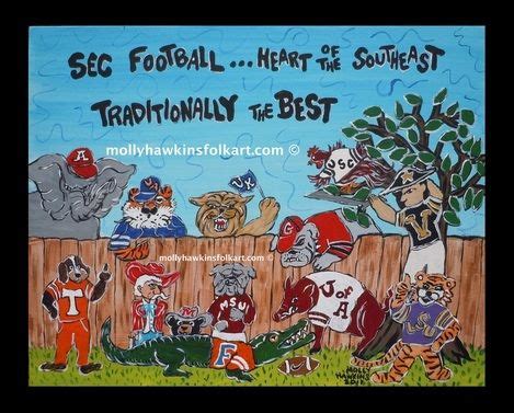 SEC Mascots in pictures.... | SECRant.com | Sec football, Mascot, Big ...