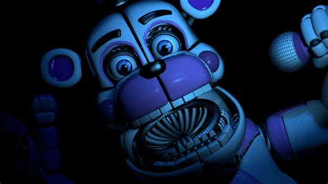 Funtime Freddy Jumpscare Frame (Render) : fivenightsatfreddys