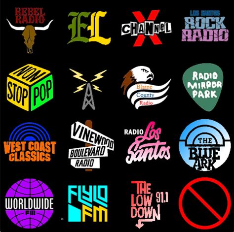 New Logos for the radio stations in Los Santos and Blaine County! V1.0 ...