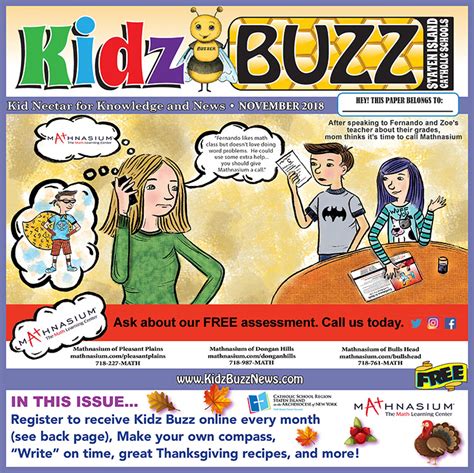 Kidz Buzz News on Behance