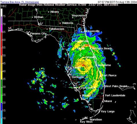 Hurricane Charley Citrus Damage