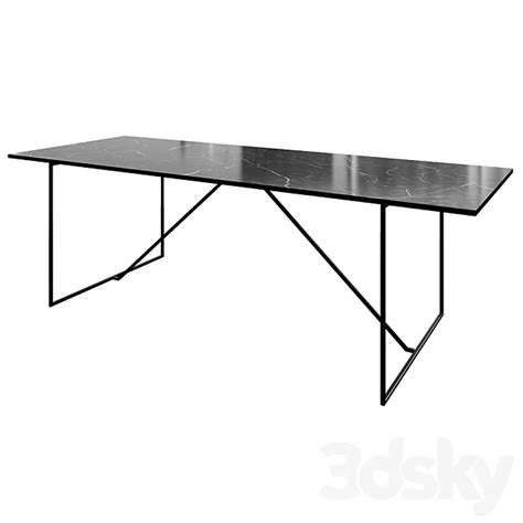Dining table Gent 3DModel - 3DSKY Decor Helper